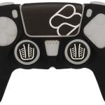 Capa de Silicone + Grips p/ Comando PS5 (Preto) - FR - TEC