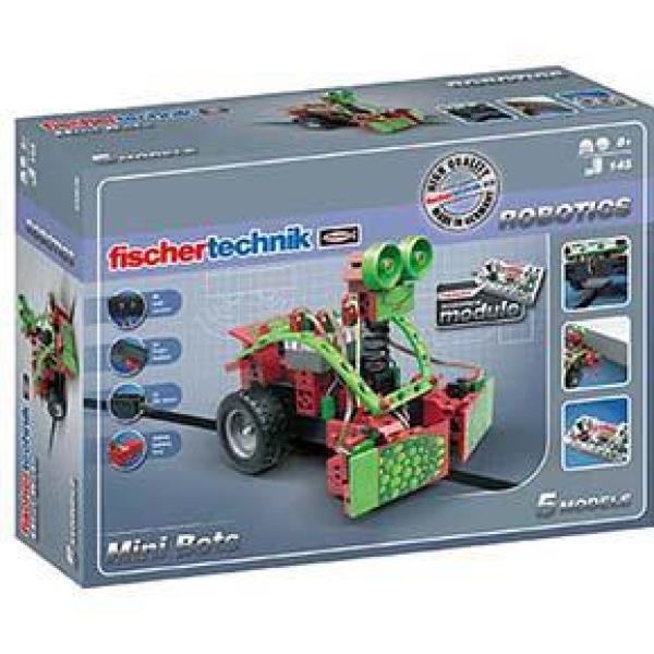Conjunto de Construção Mini Bots (5 Modelos) - FISCHERTECHNIK