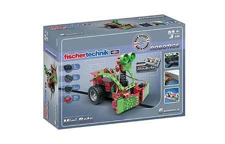 Conjunto de Construção Mini Bots (5 Modelos) - FISCHERTECHNIK