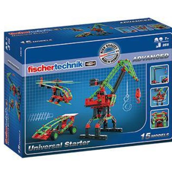Conjunto de Construção Universal Starter (15 Modelos) - FISCHERTECHNIK