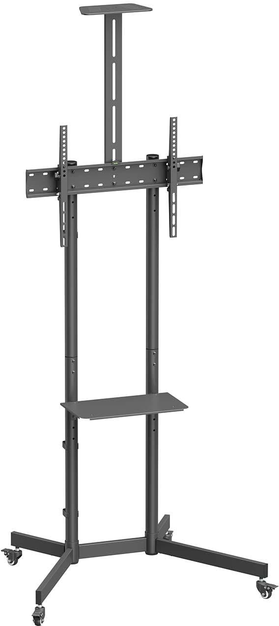 Suporte de Chão c/ Rodas VESA 600x400 45KG (Preto) - AISENS