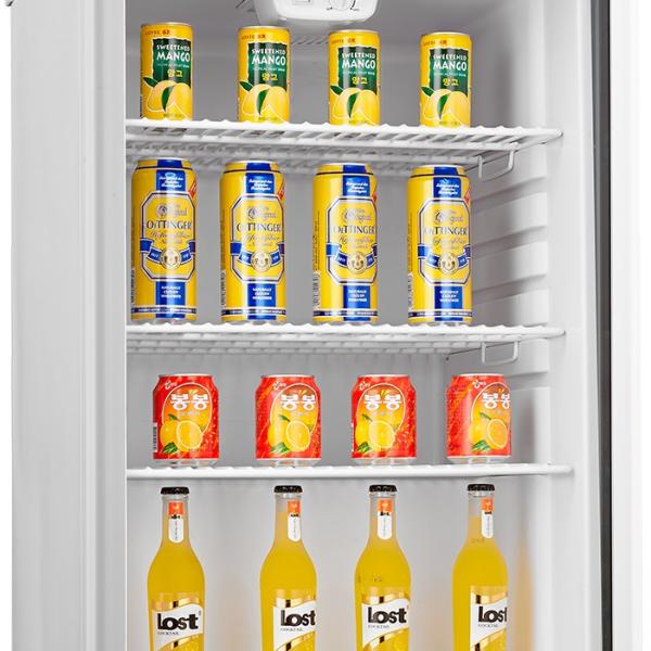Vitrine 3 Prateleiras FTB - 137 137L (Branco) - INFINITON
