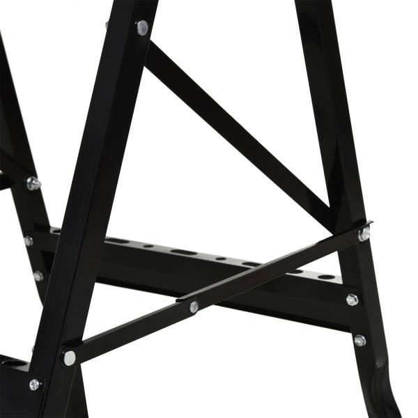 Bancada de trabalho dobrável com braçadeiras Uso Doméstico Ferro MDF 70 kg 56x62x75 cm