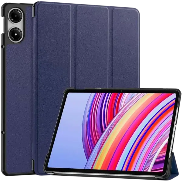 Capa Inteligente p/ Xiaomi Redmi Pad Pro / Poco Pad 12.1 c/ Suporte (Azul)