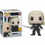 Funko Pop Geralt of Rivia com opção Chase - The Witcher 9cm — Recondicionado
