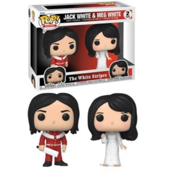 Funko Pop! Jack White & Meg White - The White Stripes — Recondicionado