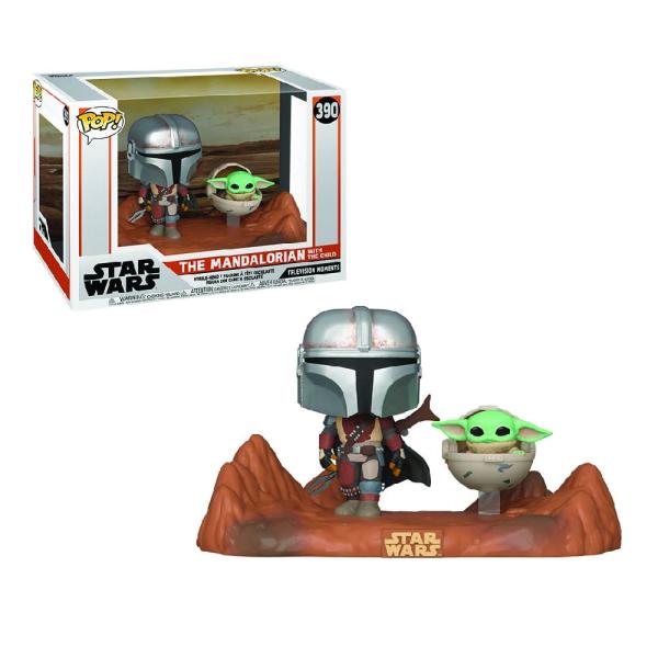 Funko Pop! The Mandalorian with The Child - Star Wars The Mandalorian — Recondicionado