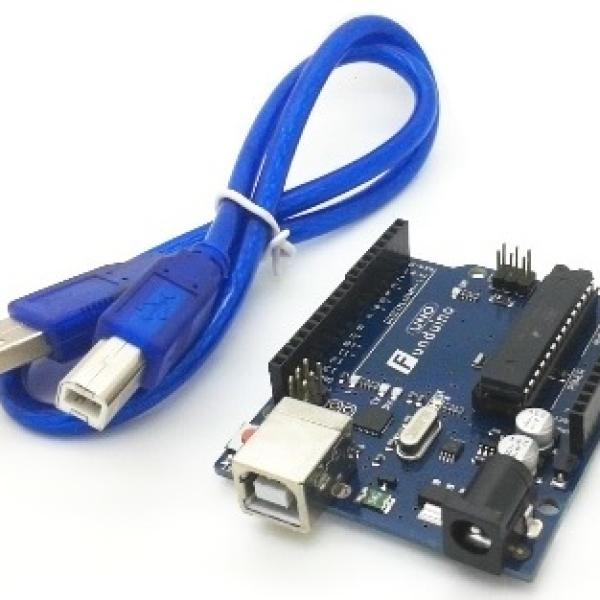 Funduino UNO REV3 ATMEGA328 c/ Cabo USB (Compativel Arduino)