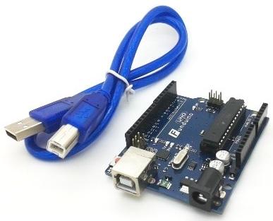 Funduino UNO REV3 ATMEGA328 c/ Cabo USB (Compativel Arduino)
