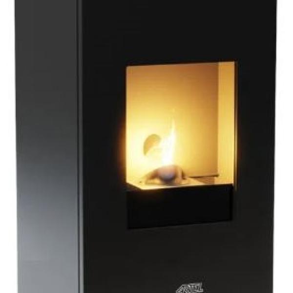 Salamandra de Pellets 9kW Futura 9 (Preto) - ARTEL