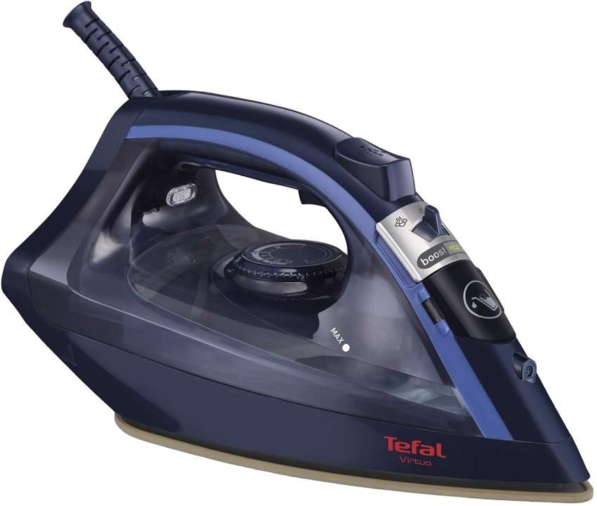 Ferro de Engomar a Vapor Virtuo 2000W (Azul) - TEFAL