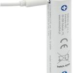 Pilha Lithium 18650 3.7V 3500mAh Recarregável p/ microUSB c/ LED de Estado - everActive