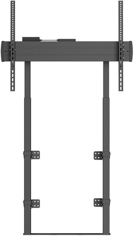 Suporte de Chão/Parede Inclinável/Giratório p/ TVs 55~100 (Preto) - AISENS