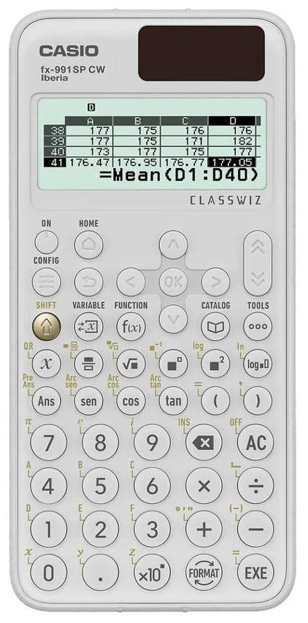 Calculadora Científica FX - 991SP CW Iberia (Branco) - CASIO