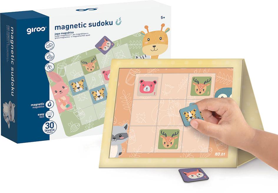 Play Jogo Magnético 30 Pcs Sudoku Infantil - GIROS