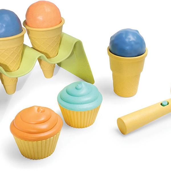 Conj. Gelados e Bolinhos 13 Pcs Bio Plástico Giros - GIROS