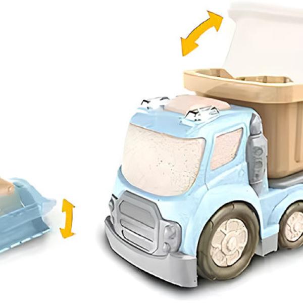Eco Camião Construção com Carrinho 30 cm - GIROS