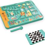 Jogo 2 em 1 Zoo e Xadrez - GIROS