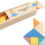 Jogo Tangram em Madeira - WOODEN TOYS