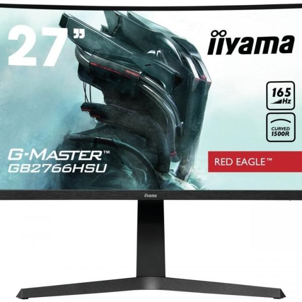 Monitor Red Eagle G - MASTER VA LED 27 G2766HSU - B1 Full HD (Preto) - IIYAMA