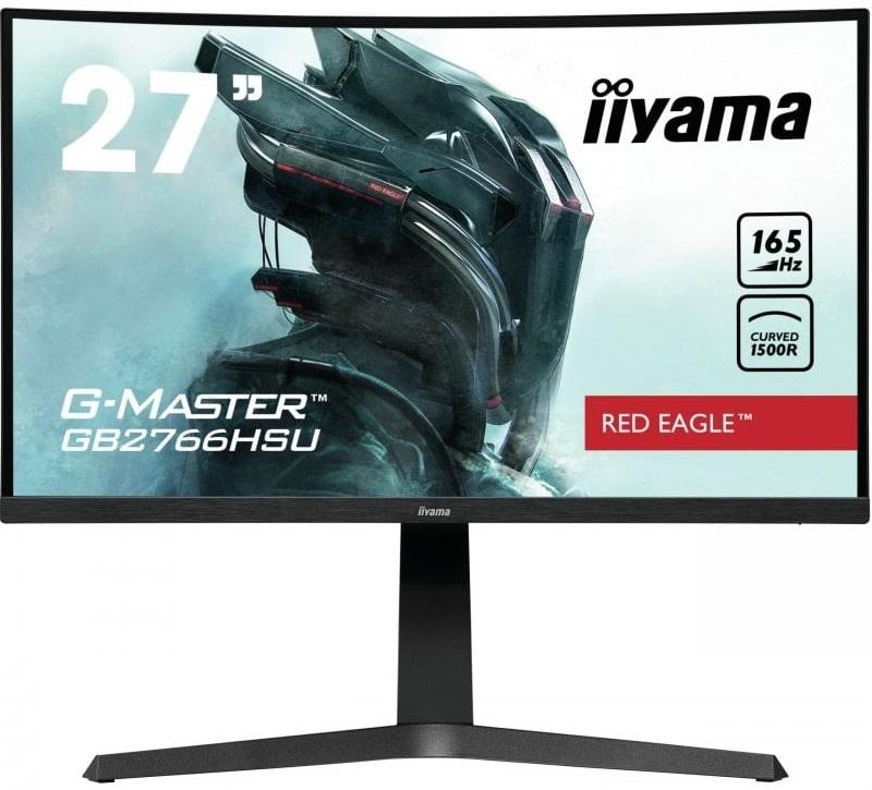 Monitor Red Eagle G - MASTER VA LED 27 G2766HSU - B1 Full HD (Preto) - IIYAMA