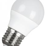 Lampada LED Opalina 220V G45 E27 7W Branco F. 6000K 600Lm - Dimável