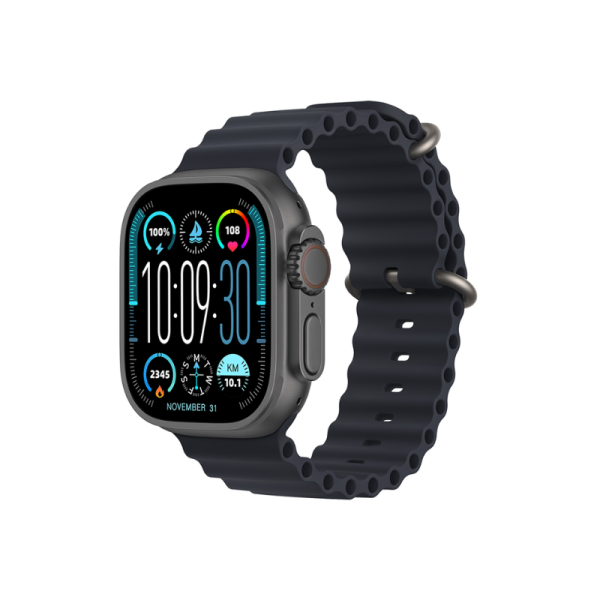Smartwatch G10 Ultra 3 Max 49mm Amoled Mostrador Preto + 3x Bracelete