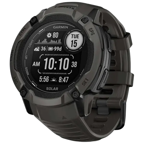 Smartwatch Instinct 2X Solar (Grafite) - GARMIN