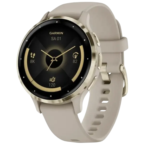 Smartwatch Venu 3S (Castanho Claro) - GARMIN