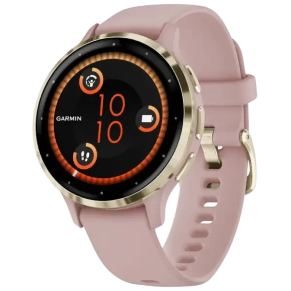 Smartwatch Venu 3S (Dourado/Rosa) - GARMIN