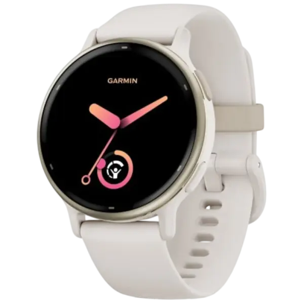 Smartwatch Vivoactive 5 (Creme Dourado/Marfim) - GARMIN