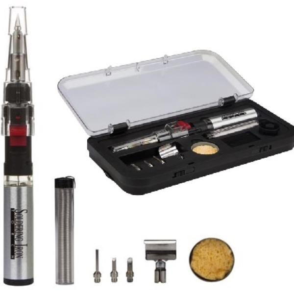 Pack Ferro Soldar a Gás + Acessórios - VELLEMAN