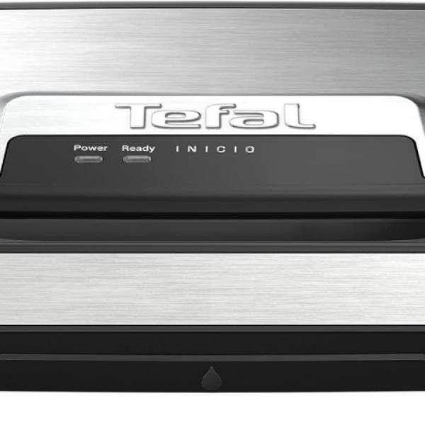 Grelhador Inicio Compact Panini Maker & Grill GC270D10 1000W (Preto/Inox) - TEFAL