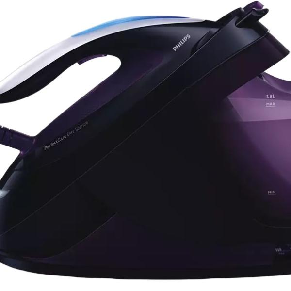 Ferro Engomar c/ Caldeira PerfectCare Elite 2400W 1,8L (Preto/Roxo) - PHILIPS