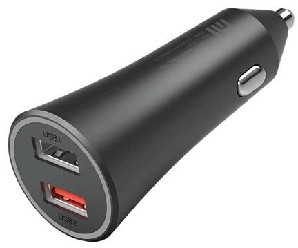 Carregador de Isqueiro Mi Car Charger 2x USB 37W (Preto) - XIAOMI (Recondicionado)
