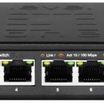 Switch 8 Portas 10/100/1000Mbps GES - 2108 - LEVEL ONE