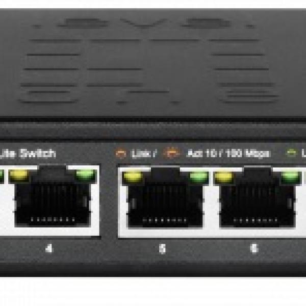 Switch 8 Portas 10/100/1000Mbps GES - 2108P - LEVEL ONE