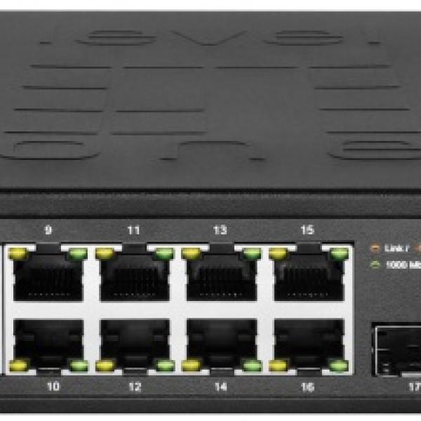 Switch 16 Portas 10/100/1000Mbps GES - 2118 - LEVEL ONE