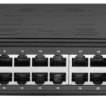 Switch de Rede Gerido L2 24P 10/100/1000Mbps + 2P SFP (Preto) - LEVEL ONE