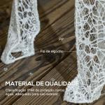 Rena com Trenó Luminoso Decoração de Natal com 170 LED Branco Quente Iluminação Natalícia 50x29x42 cm Multicor
