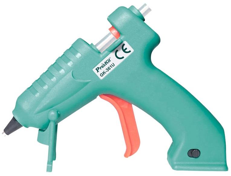Pistola de Cola - Quente 8W c/ Bateria - Proskit