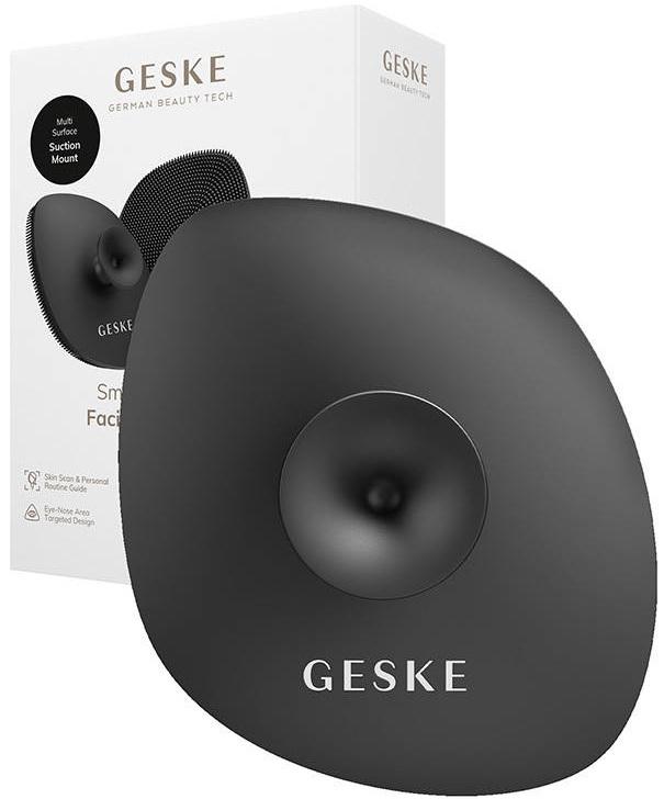 Escova de Limpeza Facial 4 - EM - 1 c/ Pega (Cinzento) - GESKE