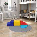 Conjunto de 4 Blocos de Psicomotricidade para Crianças Blocos de Construção Brinquedo de Aprendizagem Multicor