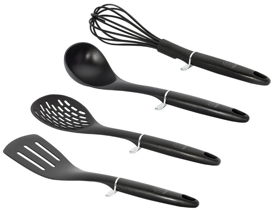 Utensílios de Cozinha 4 Peças (Black Royal Collection) - BERLINGER HAUS