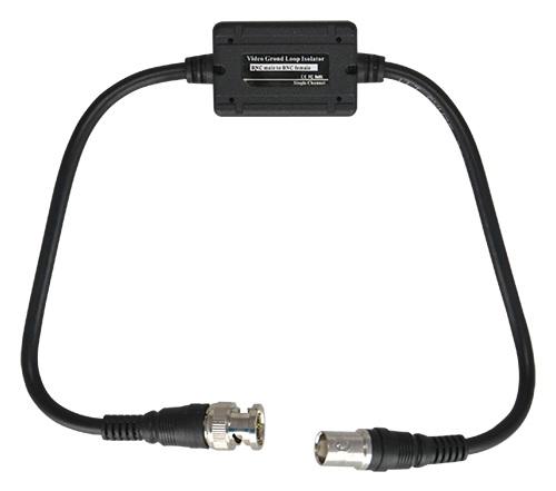 Isolador Terra CCTV BNC Macho - BNC Femea (Elimina Interferencias)