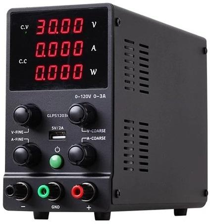 Fonte Alimentação de Laboratório Regulável 0~120V / 0~3A