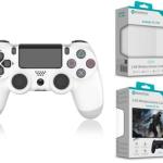 Comando Jogo PS4-PC-Android Branco Sem Fio 2.4G GM-004