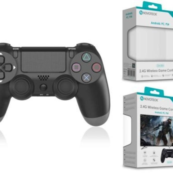 Comando Jogo PS4-PC-Android Negro Sem Fio 2.4G GM-004