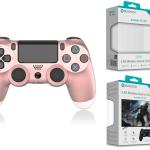 Comando Jogo PS4-PC-Android Rosa Douro Sem Fio 2.4G GM-004