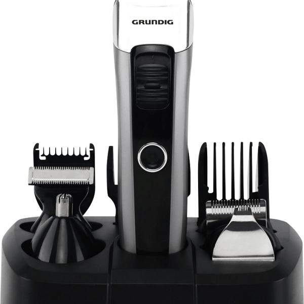 Aparador de Cabelo MGK 6841 c/ Acessórios (Prateado) - GRUNDIG